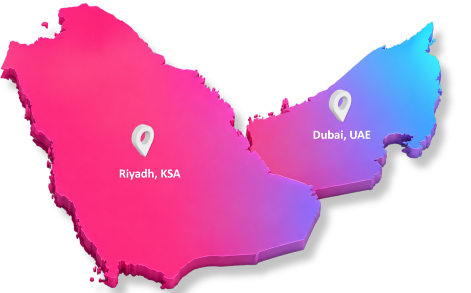 PRO LAB locations — Riyadh, KSA and Dubai, UAE