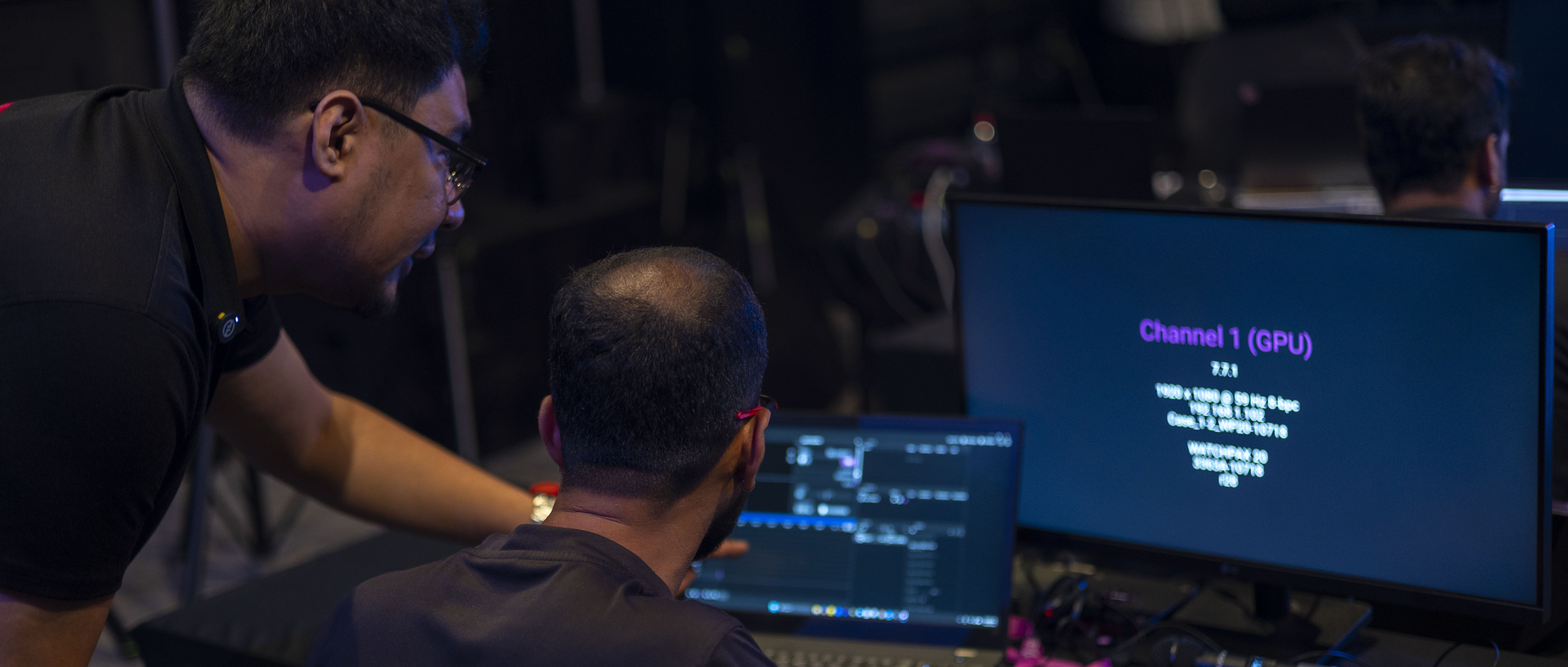 جلسة تدريبية في أكاديمية PRO LAB