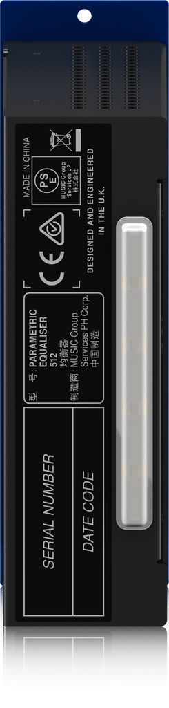 PARAMETRIC EQUALISER 512 4