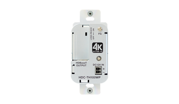HDC-TH100WP - 4K@60 Wallplate HDBaseT Transmitter-USA model - Image 1