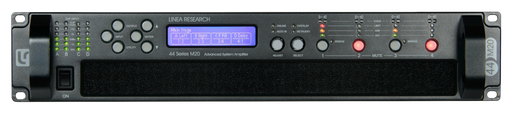 [ZR1209 Dante] 44M10 Dante 4ch Touring Amplifier 2500w