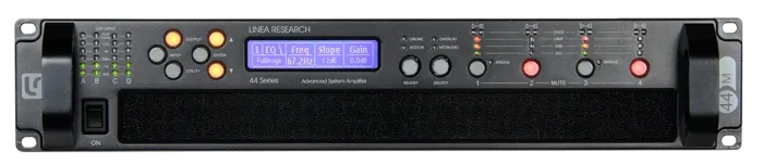 [44M20 Dante 4ch Touring Amplifier 3000w] 44M20 Dante 4ch Touring Amplifier 3000w