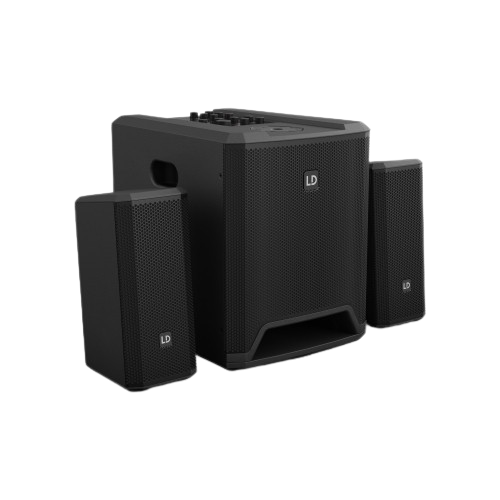 [LDDAVE10G4X Compact 2.1 Powered Sound System 10" Sub] LDDAVE10G4X Compact 2.1 Powered Sound System 10" Sub