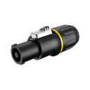 RS4FP-YL 4 Pole Speaker Female Connector