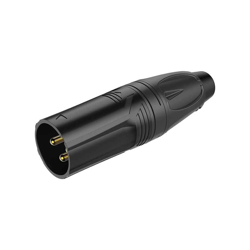 RX3M 3 Pole XLR Male