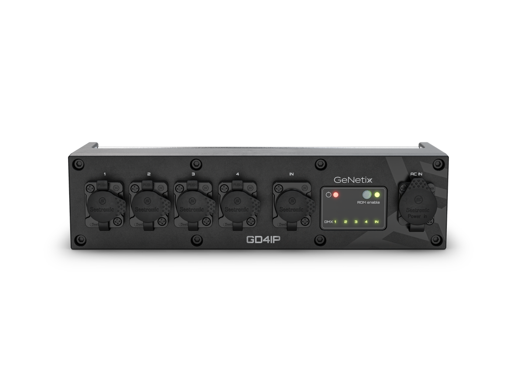 [GeNetix GD4IP 4 Port DMX Splitter] GeNetix GD4IP 4 Port DMX Splitter