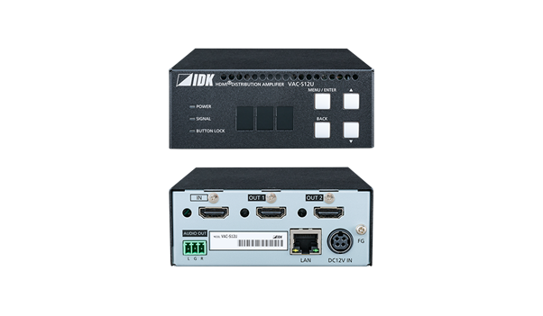 [VAC-S12U, 4K@60 HDMI Distribution Amplifier with 1 Input & 2 Outputs] VAC-S12U, 4K@60 HDMI Distribution Amplifier with 1 Input & 2 Outputs