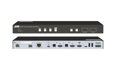 [SUC-S31U - 4K@60 HDMI and USB-C Switcher with 3 Inputs and 1 Output] SUC-S31U - 4K@60 HDMI and USB-C Switcher with 3 Inputs and 1 Output