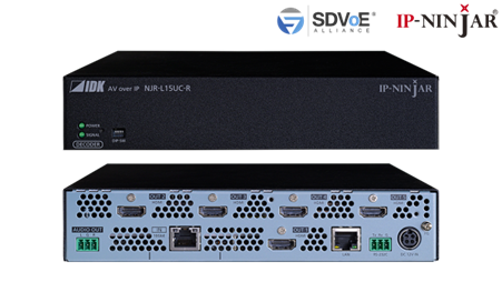NJR-L15UC-R - 4K@60 HDMI Decoder with 1 Input and 5 Outputs