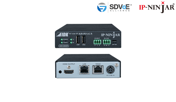 [NJR-P01UC-R - 4K@60 HDMI Decoder CAT model] NJR-P01UC-R - 4K@60 HDMI Decoder CAT model