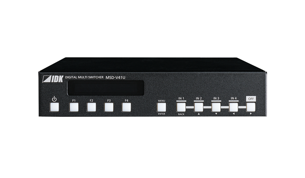 4K@60 Digital Multi Switcher with 4 Inputs and 1 Output SDVoE Output model
