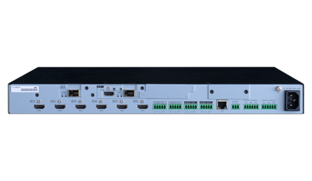 [MSD-V61UF - 4K@60 Digital Multi Switcher with 6 Inputs and 1 Output SDVoE Output Fiber model (SFP+ module sold separately)] MSD-V61UF - 4K@60 Digital Multi Switcher with 6 Inputs and 1 Output SDVoE Output Fiber model (SFP+ module sold separately)