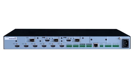 MSD-V62UF - 4K@60 Digital Multi Switcher with 6 Inputs and 2 Output SDVoE Output Fiber model (SFP+ module sold separately)