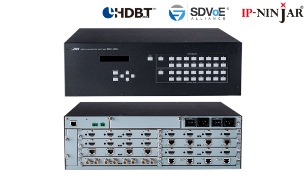 [FDX-S16U - 4K@60 (4:4:4) Modular Matrix Switcher with 16 Inputs & 16 Outputs- Frame] FDX-S16U - 4K@60 (4:4:4) Modular Matrix Switcher with 16 Inputs & 16 Outputs- Frame