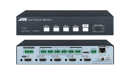 [IMP-S41U - 4K@60 HDMI Switcher with 4 Inputs & 1 Output] IMP-S41U - 4K@60 HDMI Switcher with 4 Inputs & 1 Output