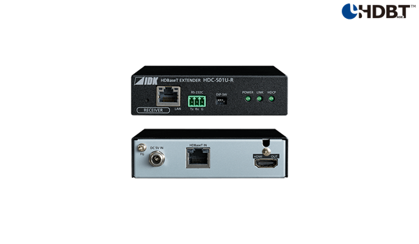 [HDC-S01U-R - 4K@60 HDBaseT Receiver] HDC-S01U-R - 4K@60 HDBaseT Receiver