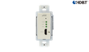 HDC-TH100WP - 4K@60 Wallplate HDBaseT Transmitter-USA model