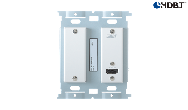 HDC-TH100WPJ-B - 4K@60 Wallplate HDBaseT Transmitter-Japan model-Black