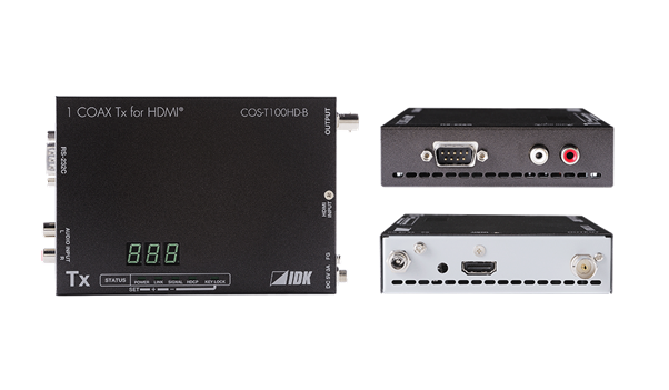 COS-T100HD-B - HDMI Coaxial Cable Transmitter