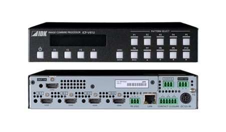 ICP-V41U - 4K@60 Multi-Window Video Processor with 4 Inputs & 1 Output