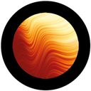 Orange Waves