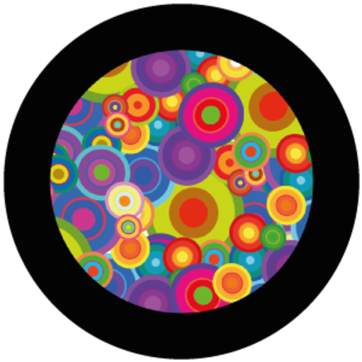 [GBBVSL04120H15] Coloured Bubbles (H)