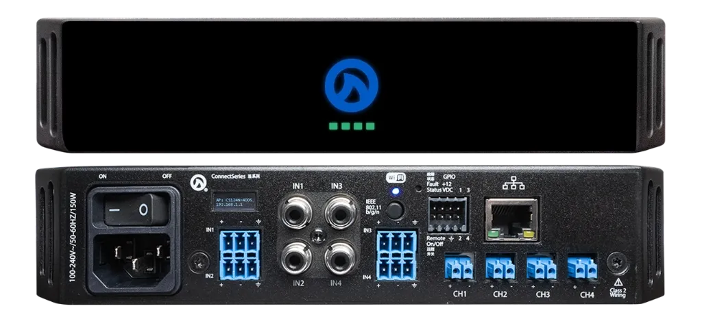 [LEA CS124 - 4x 120w 4ch Amplifier] CS124