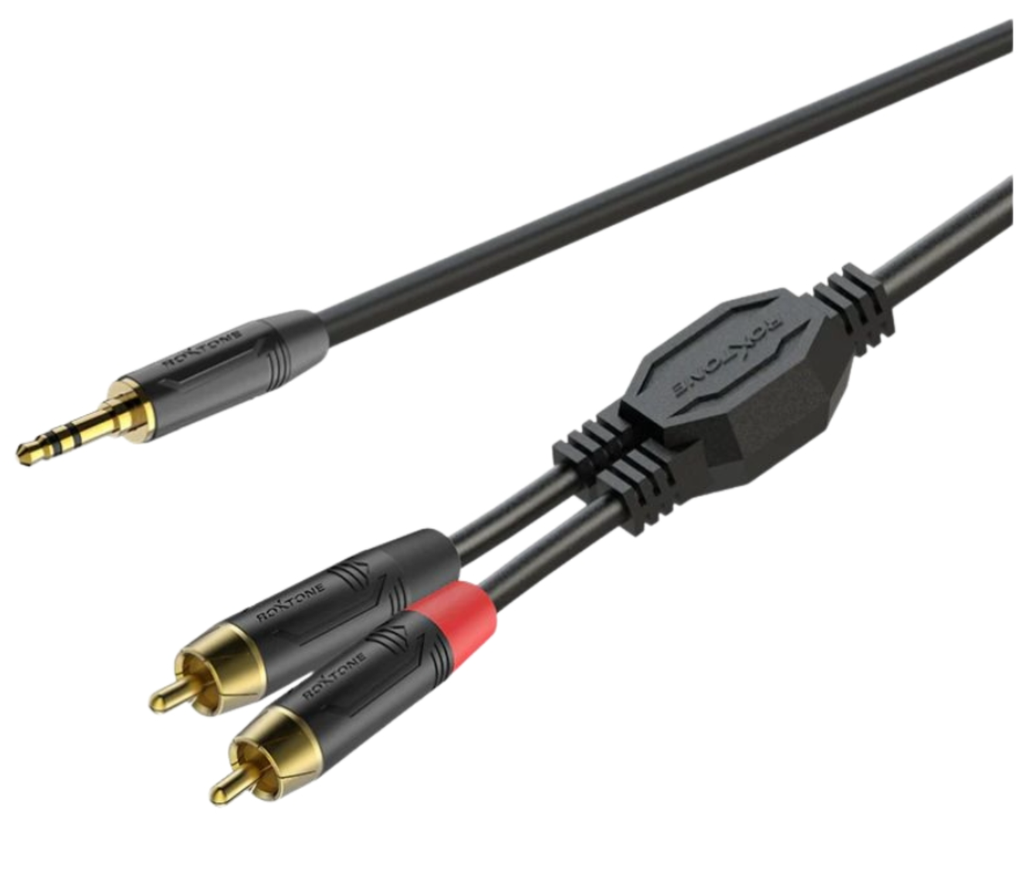 GPTC140 1x 3.5mm Stereo Jack to 2x RCA Cable