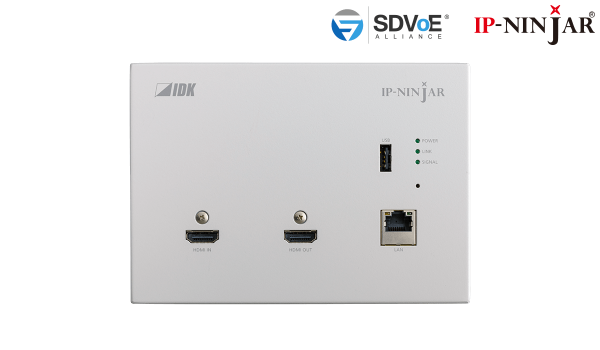 4K@60 Wallplate HDMI Encoder CAT model