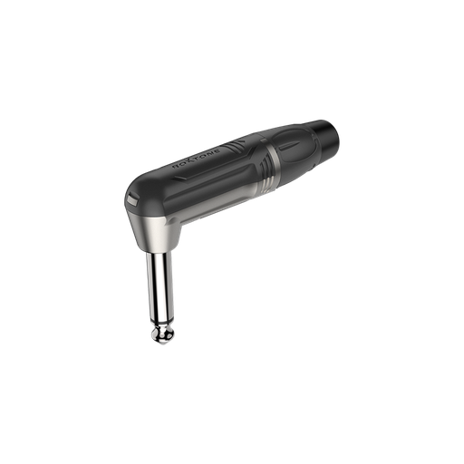 [RJ2RP-NN] RJ2RP-NN 6.3mm Right Angle Mono Plug, Nickel