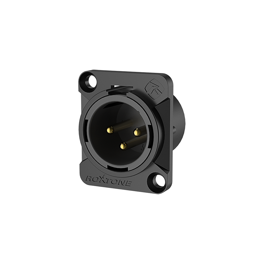 RX3MD 3 Pole XLR Male Socket