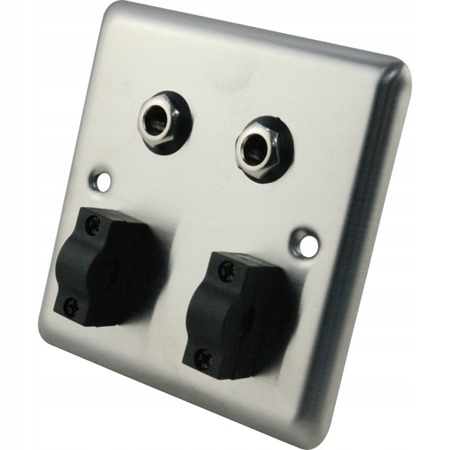 [RWPS003-SL] RWPS003-SL SS Wall Panel with 2x6.3mm stereo F