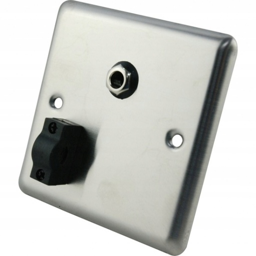 [RWPS002-SL] RWPS002-SL SS Wall Panel with 1x6.3mm stereo F