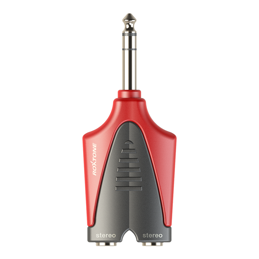RPAN300 1 x 6.3mm Stereo Plug <=> 2 x 6.3mm Stereo Jack
