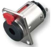 RJ067 6.35mm 1/4'' stereo jacket Connector