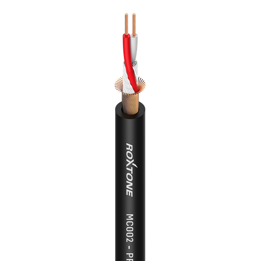 MC002 Balanced Microphone Cable, 24AWG, 2 x 0.22 mm2