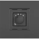 WMP SQUARE 4 POS SELECTOR SQUARE BLACK